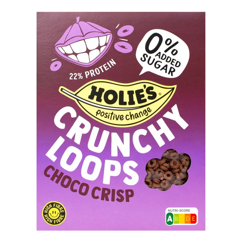 Holie's Crunchy loops choco crisp