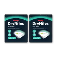 Huggies DryNites bed mats 2-pack