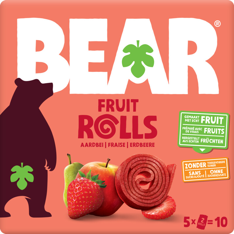 Bear Fruit rolls aardbei