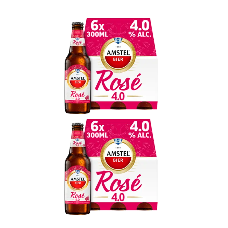 rosé bier 12-pack