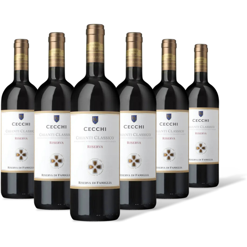 Cecchi Chianti classico riserva 6 flessen