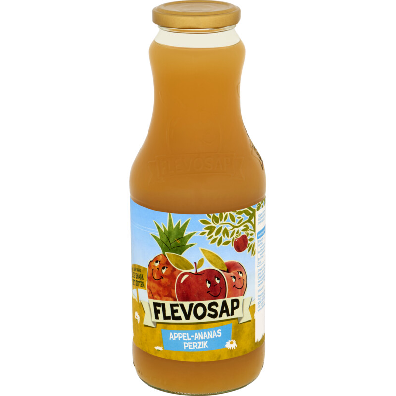 Een afbeelding van Flevosap Appel-ananas-perzik