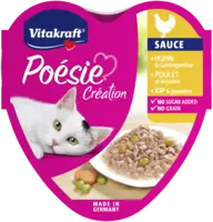 Vitakraft Poesie creation kip & groente in saus
