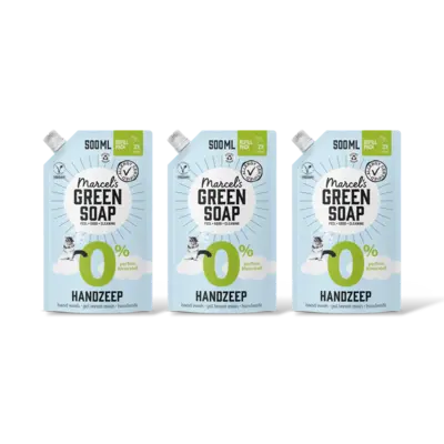 pdp-image-Marcel's Green Soap Handzeep 0% refill 3pack