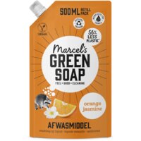 Marcel's Green Soap Afwasmiddel orange jasmine navulling