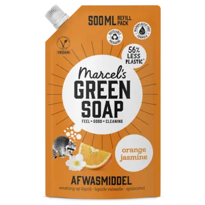 pdp-image-Marcel's Green Soap Afwasmiddel orange jasmine navulling