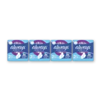 Always Maandverband Long Wings 4-pack