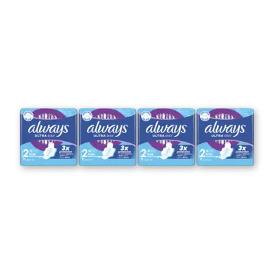 pdp-image-Always Maandverband Long Wings 4-pack
