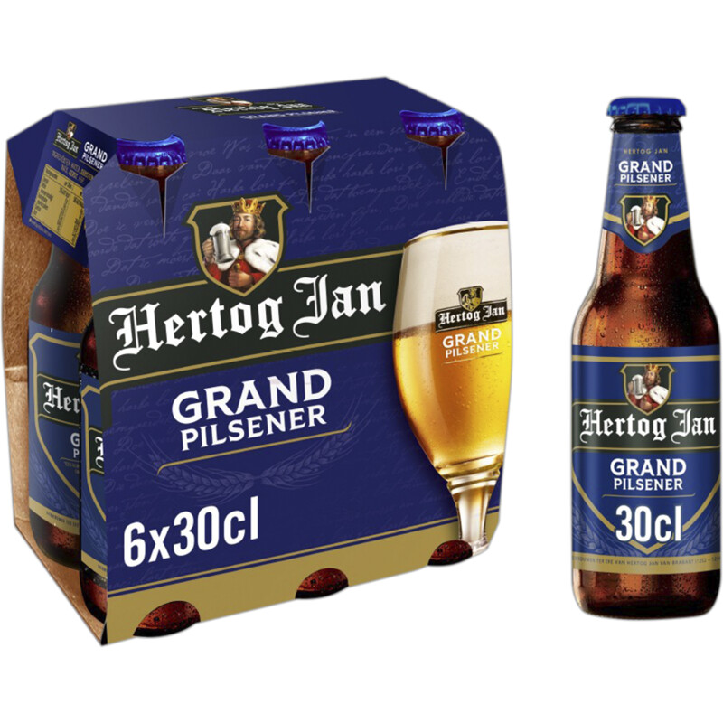 Een afbeelding van Hertog Jan Grand pilsener 6-pack