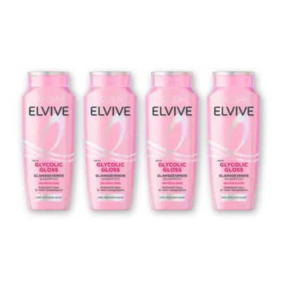 pdp-image-L'Oréal Paris Elvive Glycolic gloss shampoo 4-pack