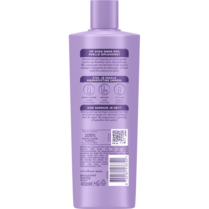 Een afbeelding van Andrélon 2in1 shampoo + conditioner