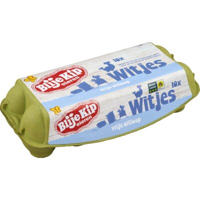 pdp-image-Blije Kip eieren Witjes vrij uitloop eieren