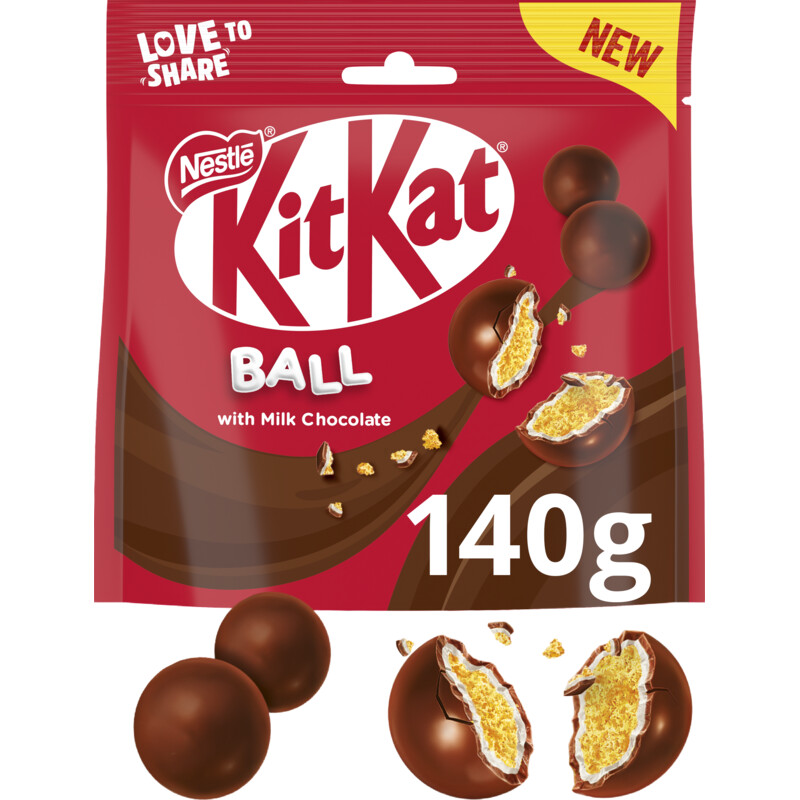 Een afbeelding van Kitkat Balls melkchocolade