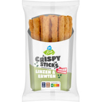 Een afbeelding van AH Biologisch Peulvruchtensticks tomaat basillicum