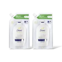 Dove Deeply nourishing handzeep navul 2-pack
