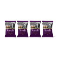Tyrrells Black garlic & sour cream 4-pack