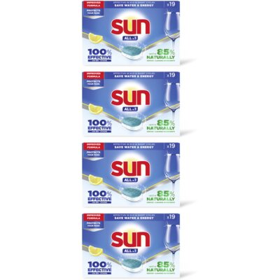 Sun All-in-one citroen tabletten 4pack