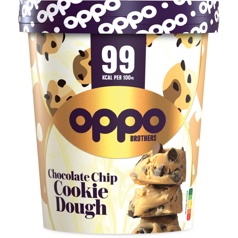 Een afbeelding van Oppo Brothers Chocolate chip cookie dough