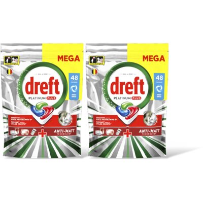 pdp-image-Dreft Platinum+ vaatwastabletten original 2pck