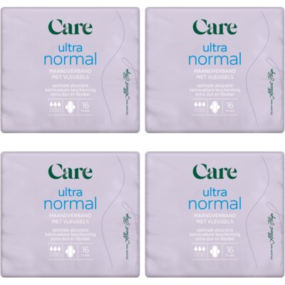 pdp-image-Care Ultra normal maandverb. vleugels 4-pack