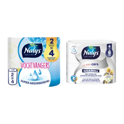 pdp-image-Nalys toilet- en keukenpapier pakket
