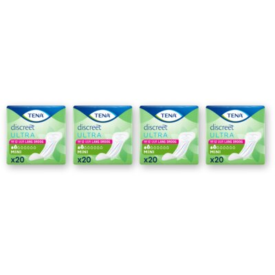 pdp-image-Tena Discreet ultra mini maandverband 4-pack