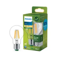 Philips Led fil standaard E27 60W helder