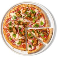 Een afbeelding van AH Verse pizza Amerikaans bbq chicken