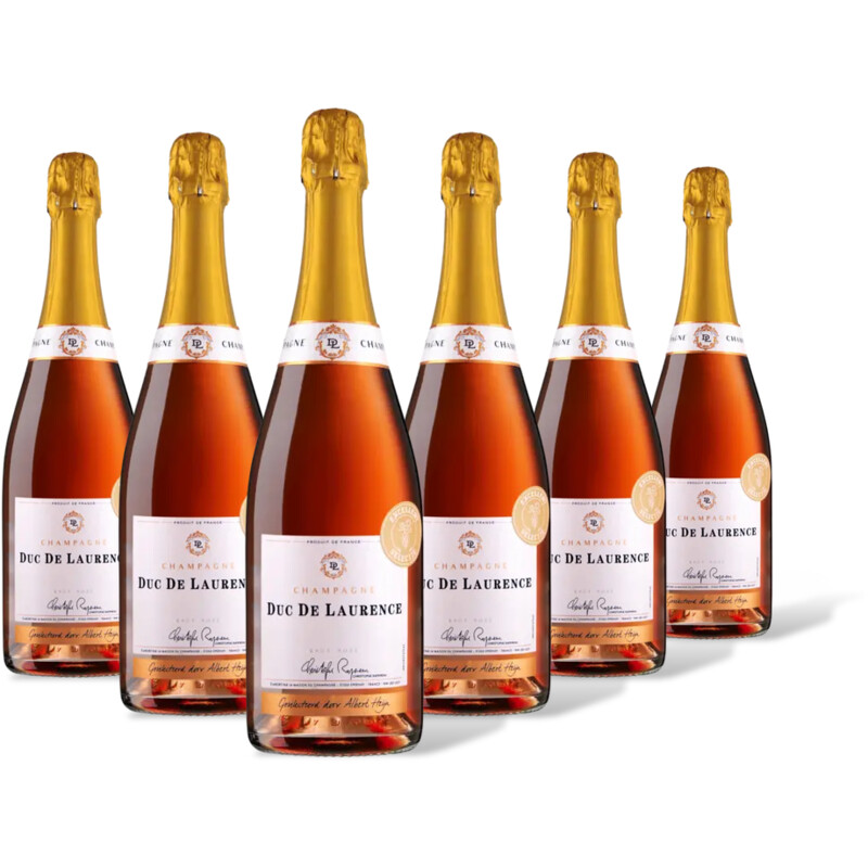 AH Excellent AH Excl. Champagne brut rosé 6 flessen