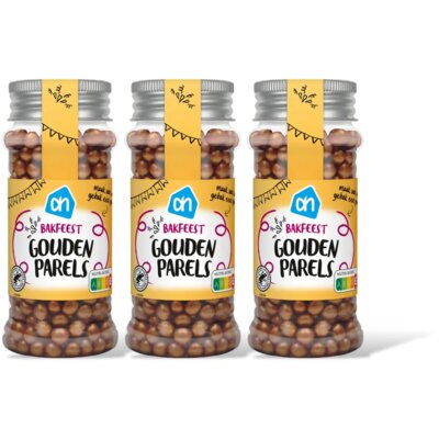 pdp-image-AH Bakfeest gouden parels 3-pack