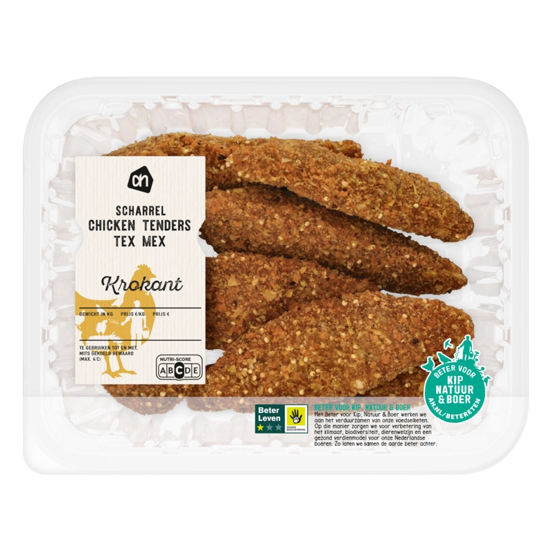 Scharrel chicken tenders tex mex