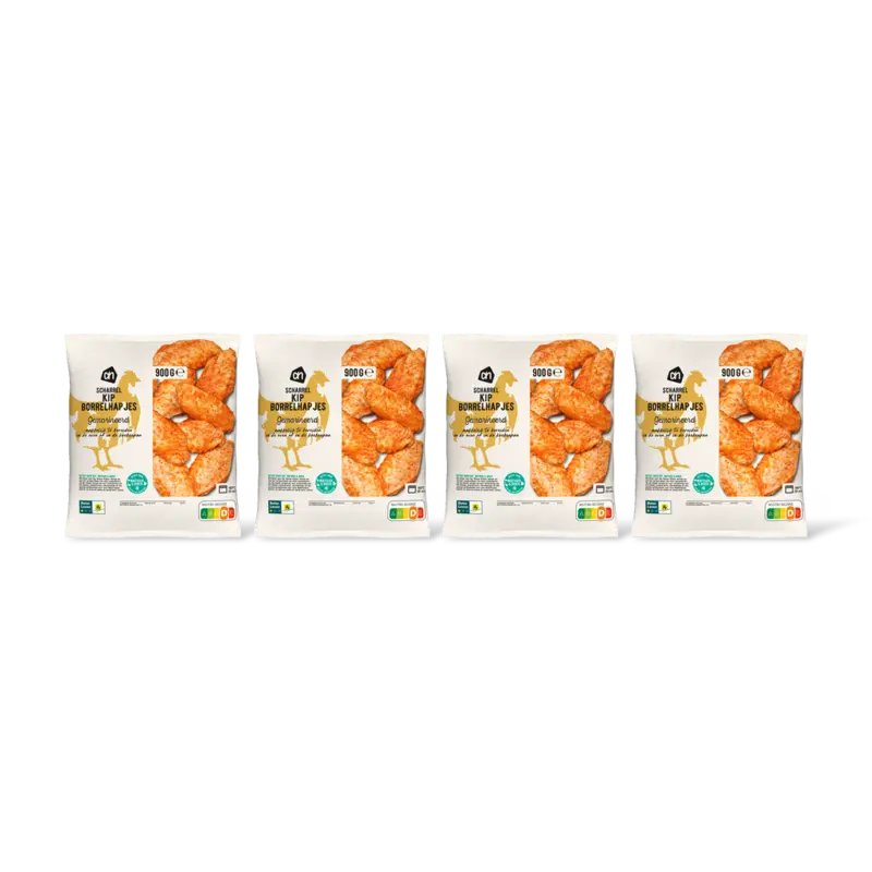 AH Scharrel kipborrelhapjes gemarineerd 4pk
