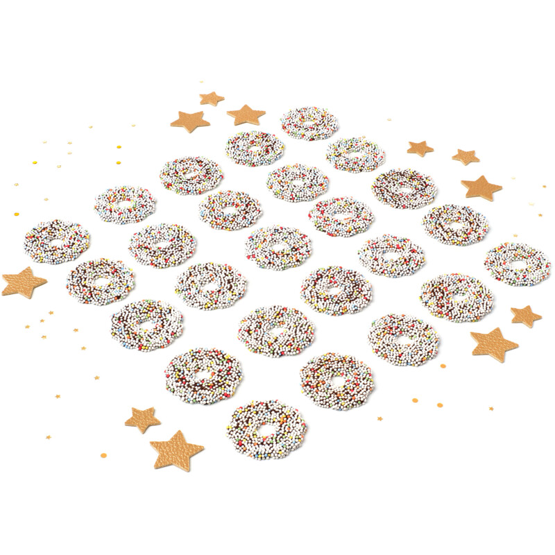 Een afbeelding van AH Excellent Musketkransjes pure chocolade