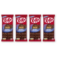 Kitkat Melkchocoladereep double chocolate 4-pck
