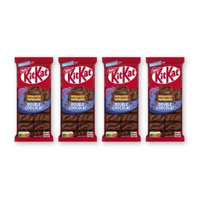 pdp-image-Kitkat Melkchocoladereep double chocolate 4-pck