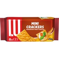 Een afbeelding van LU Mini crackers tomaat & basilicum