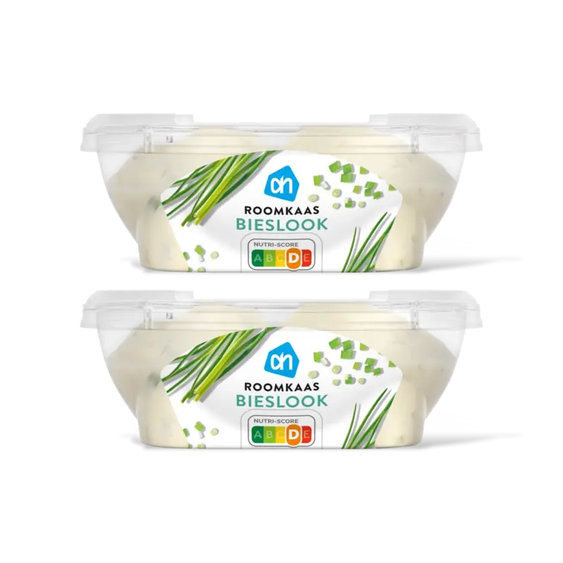 Roomkaas bieslook 2-pack