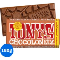 Een afbeelding van Tony's Chocolonely Reep melk karamel zeezout