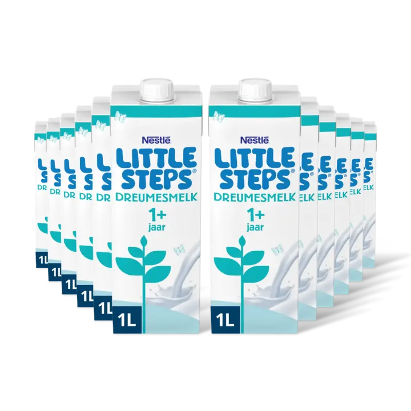 Little Steps dreumesmelk 1 jaar+ 12-pack