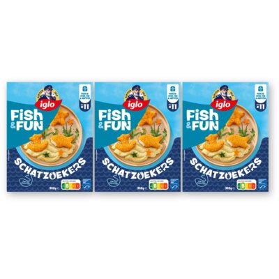 pdp-image-Iglo Fish&fun schatzoekers 3-pack