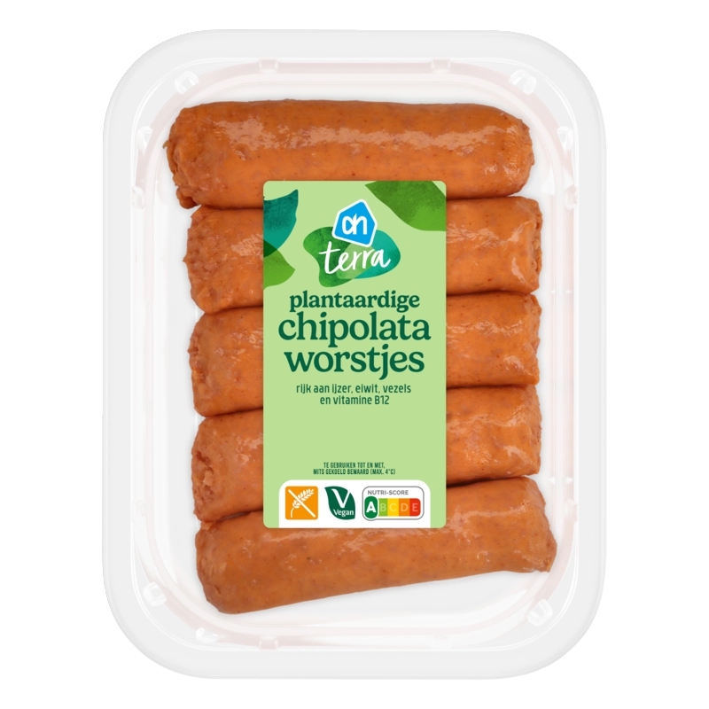 AH Terra Plantaardige chipolata worstjes