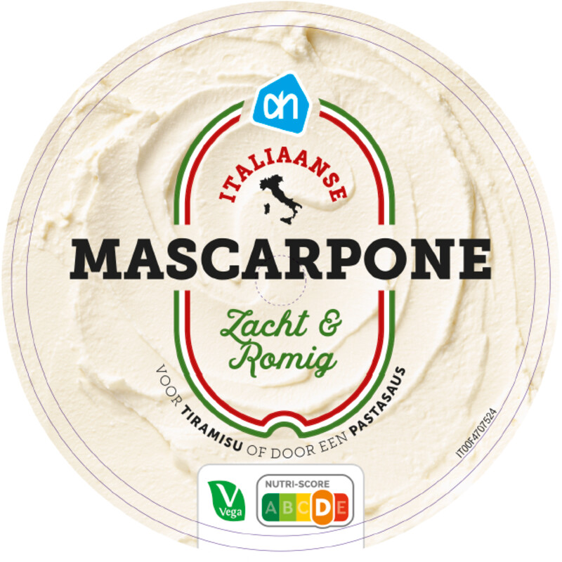 Een afbeelding van AH Mascarpone 80+