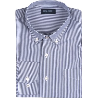 pdp-image-John Cabot Overhemd streep M