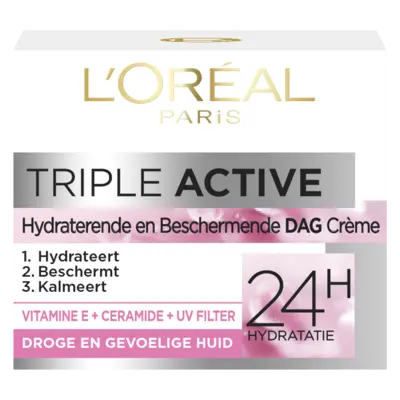 pdp-image-L'Oréal Triple active hyraterende dagcrème