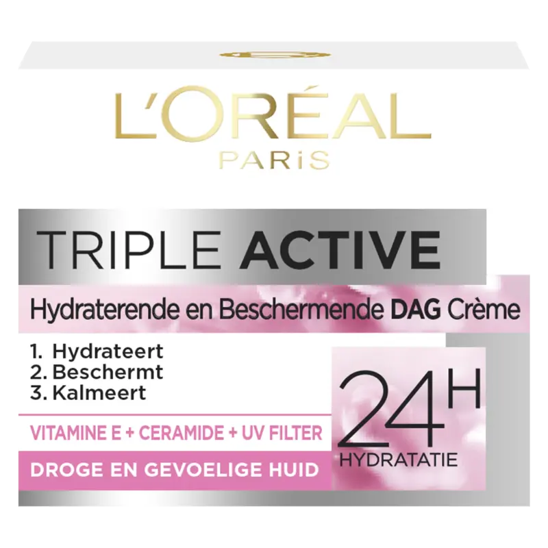 Paris Triple Active Hydraterende en Beschermende Dag Crème