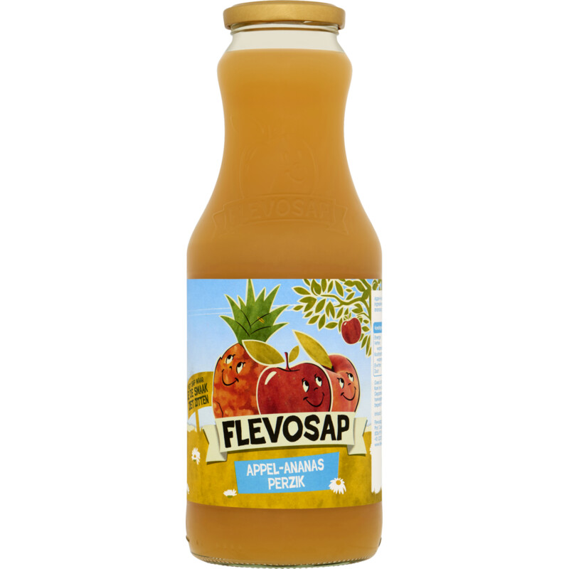 Een afbeelding van Flevosap Appel-ananas-perzik
