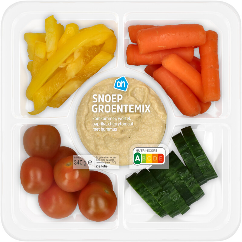 AH Snoepgroentemix met hummus