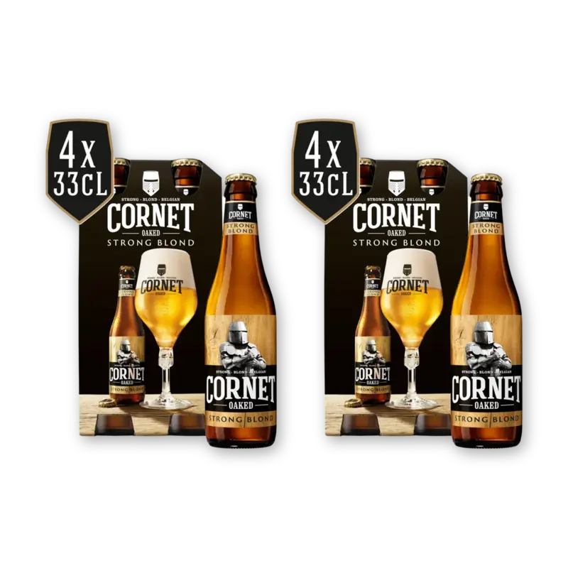 Cornet Oaked strong blond 8-pack