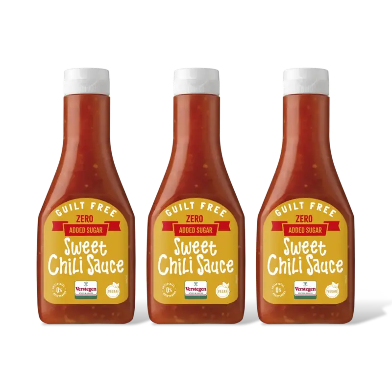 Sweet chili saus zero added sugar 3-pack
