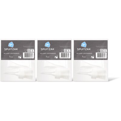 pdp-image-AH Spuitzak met 5 kunststofmondjes 3-pack